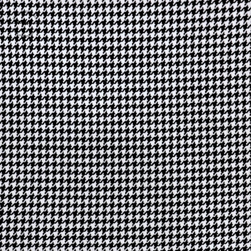 Hobbs London Sienna Crew Houndstooth Sheath Sleeveless Midi Dress Black White‎ 4 - Picture 9 of 13